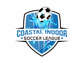 Coastal Indoor Soccer League logo design by ROSHTEIN