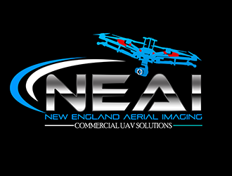 New England Aerial Imaging (NEAI) logo design by 3Dlogos