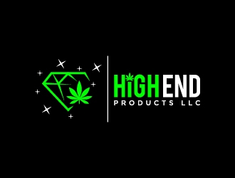 High End Products LLC logo design by wongndeso