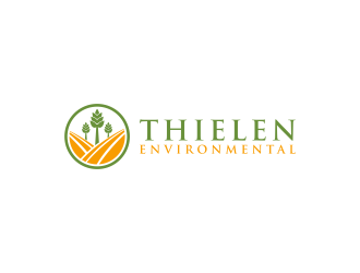 Thielen Environmental  logo design by RIANW