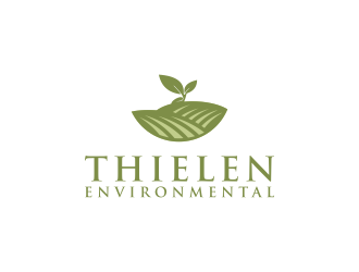 Thielen Environmental  logo design by RIANW