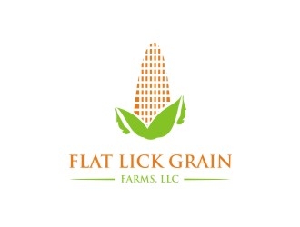 Flat Lick Grain Farms, LLC logo design by EkoBooM