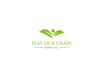 Flat Lick Grain Farms, LLC logo design by EkoBooM