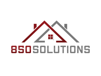 850 SOLUTIONS logo design by thegoldensmaug