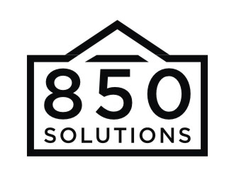 850 SOLUTIONS logo design by sabyan