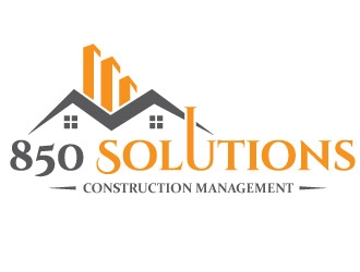 850 SOLUTIONS logo design by Muhammad_Abbas