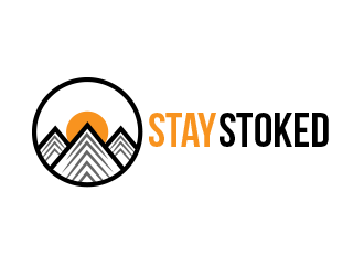 Stay Stoked  logo design by BeDesign