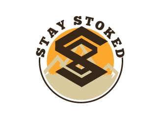 Stay Stoked  logo design by fawadyk