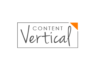 Content Vertical logo design by BeDesign