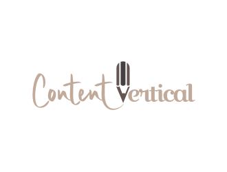 Content Vertical logo design by ramapea
