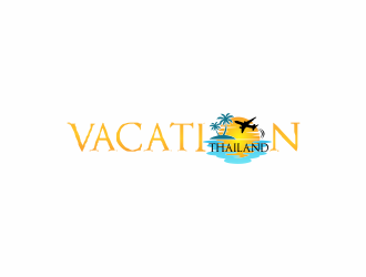 Vacation-Thailand logo design by giphone