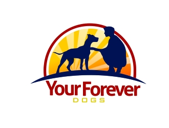 Your Forever Dogs logo design by vicafo