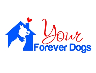 Your Forever Dogs logo design by ingepro