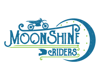Moonshine Riders logo design by Ultimatum