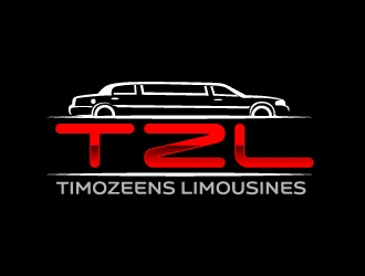 TimoZeens Limousines logo design by ElonStark