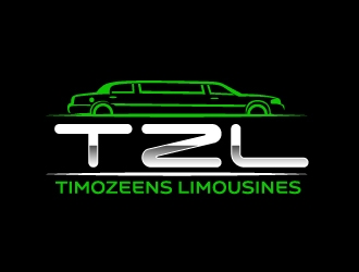 TimoZeens Limousines logo design by ElonStark