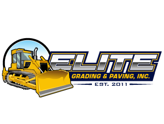 Elite Grading & Paving, Inc. logo design by THOR_