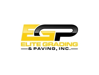 Elite Grading & Paving, Inc. logo design by agil