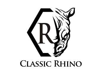 Classic Rhino logo design by haze