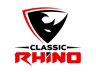 Classic Rhino logo design by ElonStark