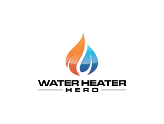 Water Heater Hero logo design by RIANW