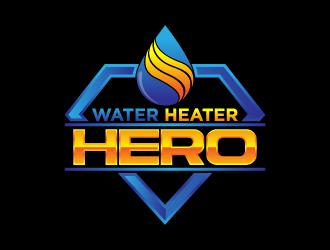 Water Heater Hero logo design by fastsev