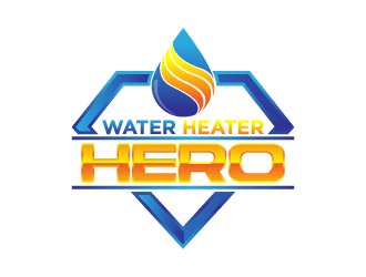 Water Heater Hero logo design by fastsev