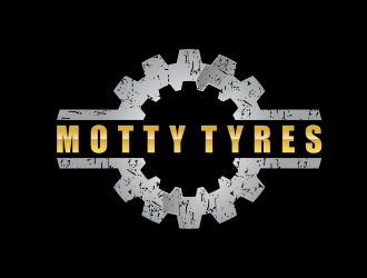 Motty Tyres logo design by BlessedArt
