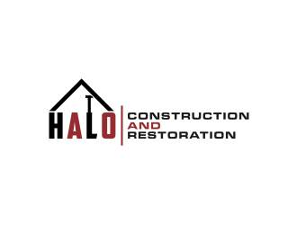 Halo Construction and Restoration logo design by bricton