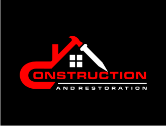 Halo Construction and Restoration logo design by bricton