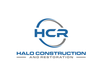 Halo Construction and Restoration logo design by tejo