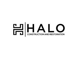 Halo Construction and Restoration logo design by RIANW