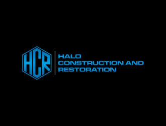Halo Construction and Restoration logo design by ammad