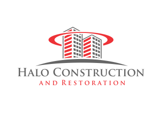 Halo Construction and Restoration logo design by AisRafa