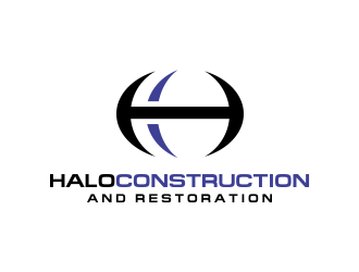 Halo Construction and Restoration logo design by AisRafa