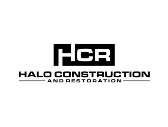 Halo Construction and Restoration logo design by nurul_rizkon