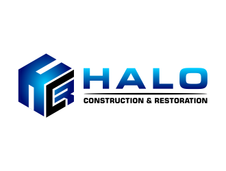 Halo Construction and Restoration logo design by cintoko