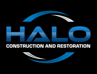 Halo Construction and Restoration logo design by ingepro