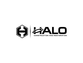 Halo Construction and Restoration logo design by CreativeKiller