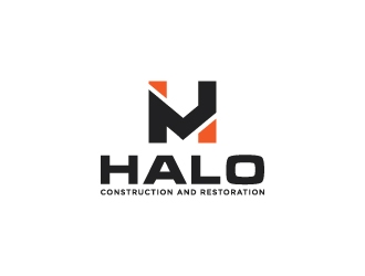 Halo Construction and Restoration logo design by BTmont