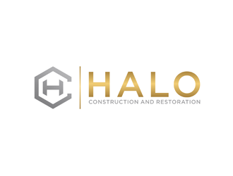 Halo Construction and Restoration logo design by bomie