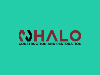 Halo Construction and Restoration logo design by Avro