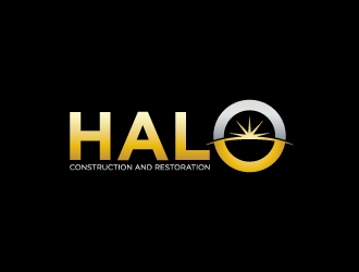 Halo Construction and Restoration logo design by lokiasan