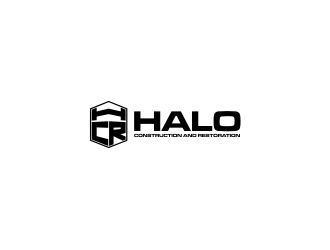 Halo Construction and Restoration logo design by Barkah