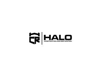 Halo Construction and Restoration logo design by Barkah