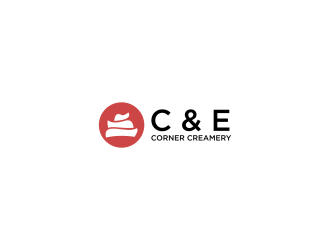C & E Corner Creamery logo design by RIANW