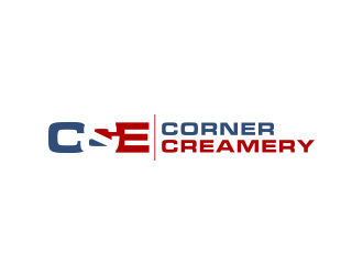 C & E Corner Creamery logo design by BlessedArt