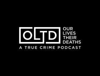 Our Lives Their Deaths: A True Crime Podcast  logo design by dewipadi