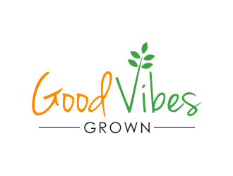 Good Vibes Grown logo design by Zeratu