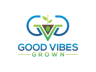 Good Vibes Grown logo design by rokenrol